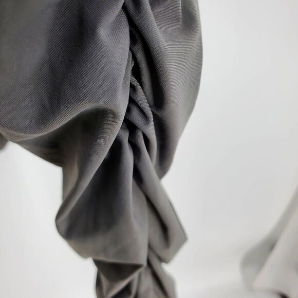 LIOR PARIS women's IT 40/ US 10 taupe scrunched ankle leggings - Picture 6 of 6